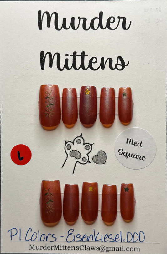 PI Colors - Eisenkiesel.000, press-on nails